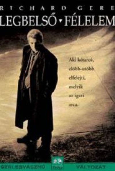 Legbelső félelem (DVD) *Szinkronizált - Richard Gere - Edward Norton - Antikvár - Kiváló állapotú - Import* 