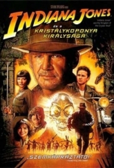 Indiana Jones és a kristálykoponya királysága (1 DVD) *Antikvár - Kiváló állapotú* 