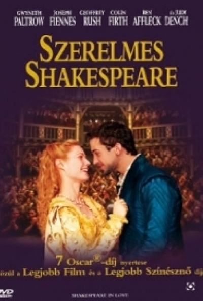 Szerelmes Shakespeare  (DVD) *Joseph Fiennes - Gwyneth Paltrow - Antikvár - Kiváló állapotú*