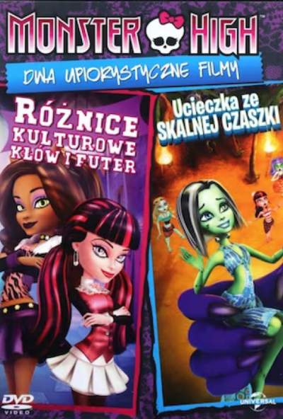 Monster High: Két film! - Menekülés a koponya szigetről/Kulturális különbségek (DVD)   