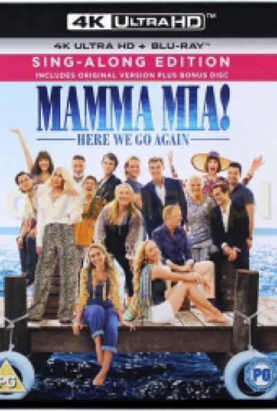 Mamma Mia! Sose hagyjuk abba (4K UHD + Blu-ray + DVD) *Meryl Streep - Pierce Brosnan - Colin Firth - Szinkronizált - Import - Antikvár - Bontatlan*