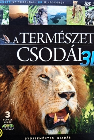 A természet csodái 3D (3 Blu-ray) *Szinkronizált - Antikvár - Kiváló állapotú*
