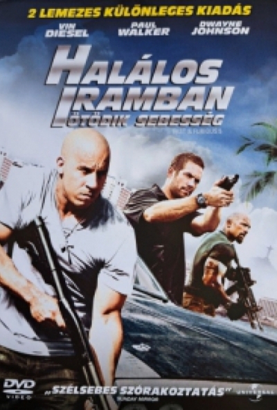 Halálos iramban 5: Ötödik sebesség (2 DVD) *Különleges kiadás - Vin Diesel - Paul Walker - Szinkronizált -Antikvár - Kiváló állapotú*