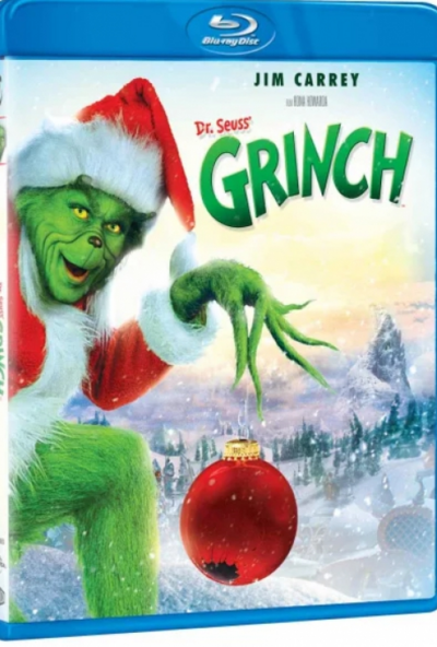 A Grincs (Blu-ray) *Jim Carrey-Az eredeti klasszikus* *Import-Magyar szinkronnal*