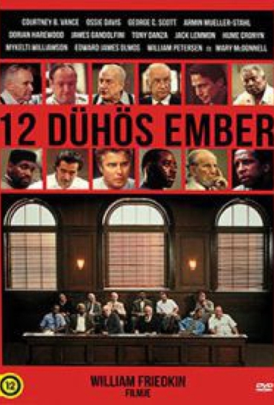 12 dühös ember (1997 - Jack Lemmon) (DVD) *Igazi remekmű* *Antikvár - Kiváló állapotú*
