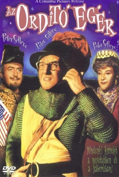 Az ordító egér (DVD) *Peter Sellers* *Magyar kiadás - Antikvár - Kiváló állapotú*