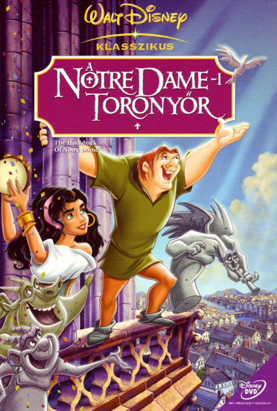 A Notre Dame-i toronyőr 1-2. (2 DVD) *Díszdobozos - Antikvár - Kiváló állapotú*