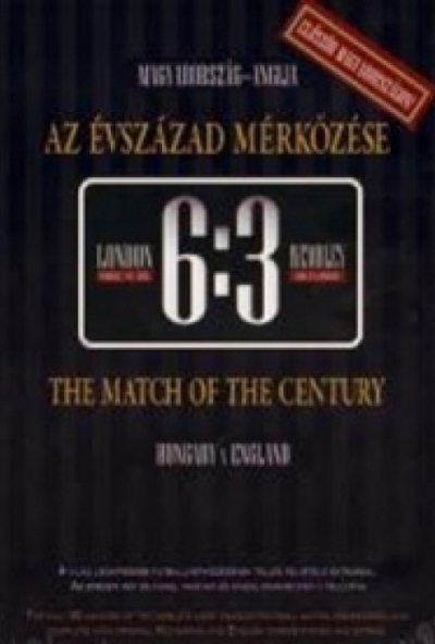 Az évszázad mérkőzése: 6:3 *Digipack* (DVD) *Antikvár - Kiváló állapotú*
