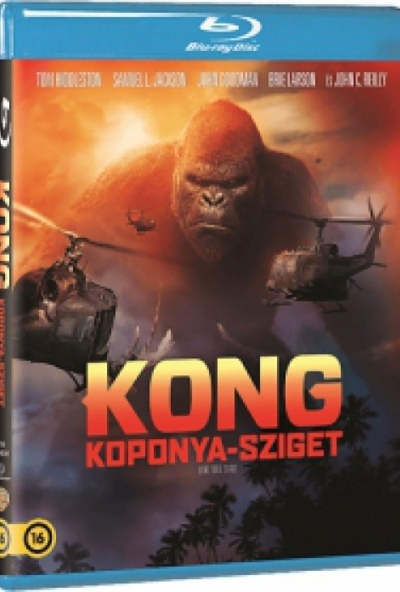 Kong: Koponya-sziget (Blu-ray) *Magyar kiadás - Antikvár - Kiváló állapotú*