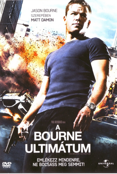 A Bourne ultimátum (DVD) *Matt Damon - Antikvár - Kiváló állapotú*