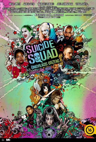 Suicide Squad - Öngyilkos osztag (DVD) Antikvár - Kiváló állapotú*