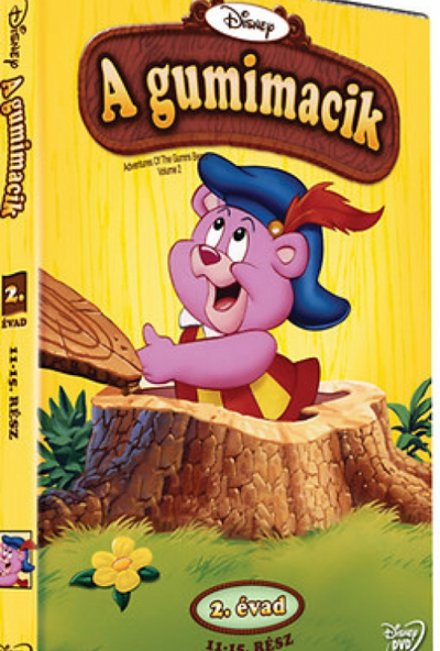 A gumimacik - 2. évad 11-15. rész (DVD) *Antikvár -Kiváló állapotú*