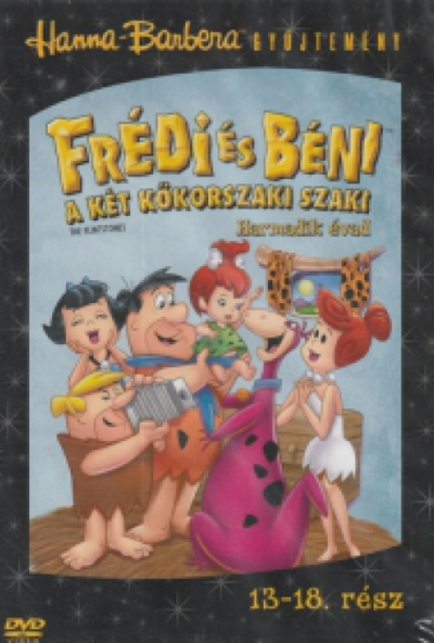 Frédi és Béni - A két kőkorszaki szaki - 3. évad (13-18. rész) (DVD) *Klasszikus Magyar hangok* *Antikvár - Jó állapotú*
