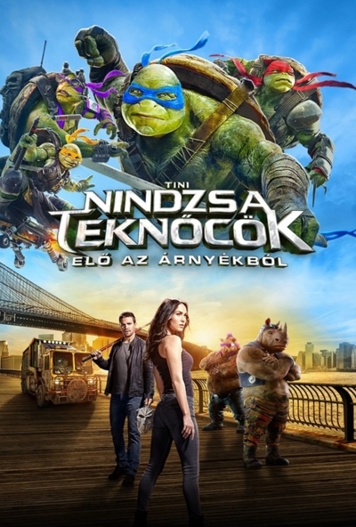 Tini Nindzsa Teknőcök: Elő az árnyékból (DVD) *Magyar szinkronnal - Import*