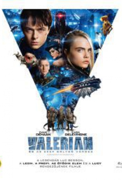 Valerian és az ezer bolygó városa (Blu-ray) *Magyar kiadás - Antikvár - Kiváló állapotú*