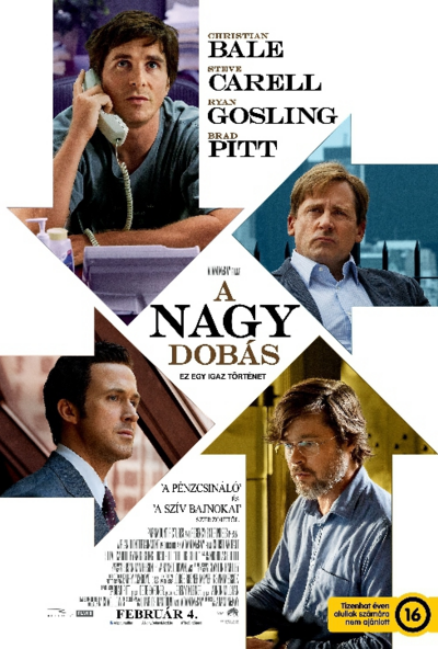 A nagy dobás (DVD) *2015 - Christian Bale - Magyar szinkronnal - Import*