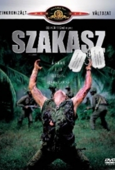 A Szakasz (DVD) *Szinkronizált* *1986-os Oliver Stone filmje - Antikvár - Kiváló állapotú*