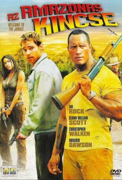 Az Amazonas kincse (DVD) *Dwayne Johnson (Szikla) - Antikvár - Kiváló állapotú*