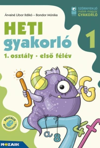 Heti gyakorló 1. osztály - 1. félév