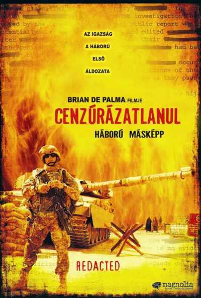 Cenzúrázatlanul - Háború másképp (DVD) *Brian De Palma - Antikvár - Kiváló állapotú*