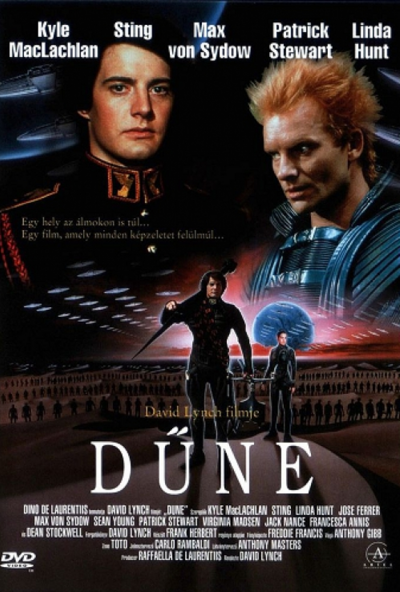Dűne (DVD) *David Lynch filmje - A klasszikus-1984-es*  *Antikvár - Kiváló állapotú*