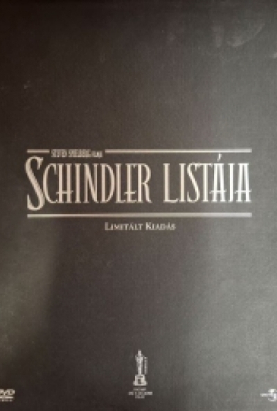 Schindler listája díszdoboz (2 DVD + 1 CD) *Limitált kiadás + Filmkocka* *Steven Spielberg* *Antikvár - Kiváló állapotú*