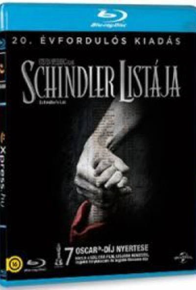 Schindler listája (Blu-ray + DVD) *20. évfordulós - Magyar kiadás - Antikvár - Kiváló állapotú* 
