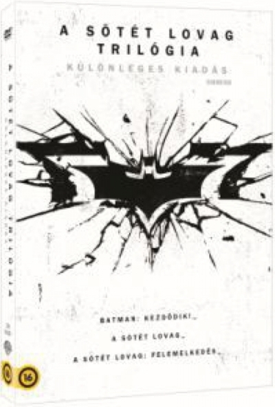 A sötét lovag trilógia - különleges kiadás (4 DVD) *Magyar kiadás - Antikvár - Kiváló állapotú*