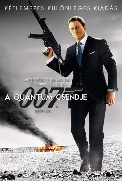 James Bond - A Quantum csendje (2 DVD) *2 lemezes különleges kiadás* - Antikvár - Kiváló állapotú*