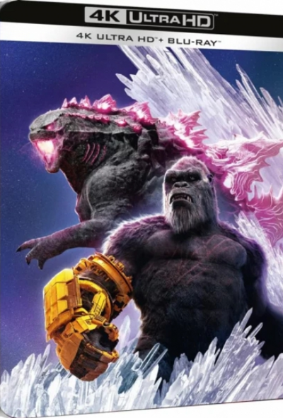 Godzilla x Kong: Az Új Birodalom (4K UHD Blu-ray + BD) *Limitált, fémdobozos változat - Blue *Kék* *Import-Angol hangot és Angol feliratot tartalmaz*
