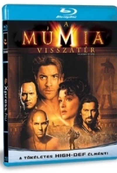 A Múmia 2. - A Múmia visszatér (Blu-ray) *Import - Magyar szinkronnal - Antikvár - Kiváló állapotú*