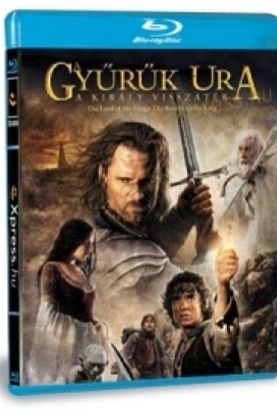Gyűrűk ura - A király visszatér (Blu-ray) *Magyar kiadás-Antikvár-Kiváló állapotú* 
