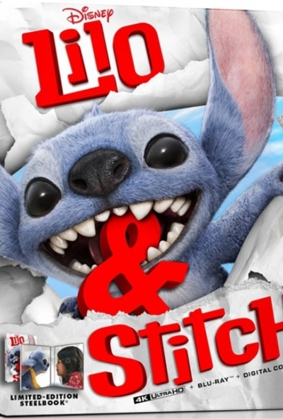 Lilo és Stitch: A csillagkutya *Élőszereplős - Mozifilm* (4K UHD Blu-ray) - limitált, fémdobozos kiadás *Steelbook* *Import - Angol hangot és Angol feliratot tartalmaz*