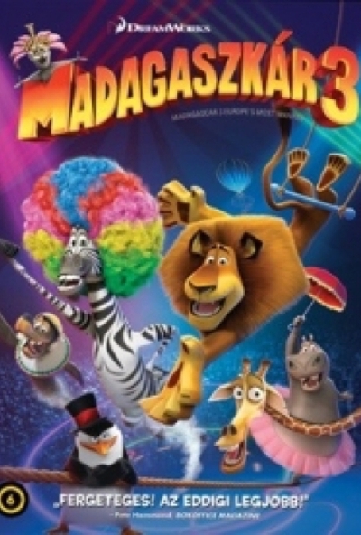 Madagaszkár 3. (DVD) *Antikvár - Közepes állapotú*