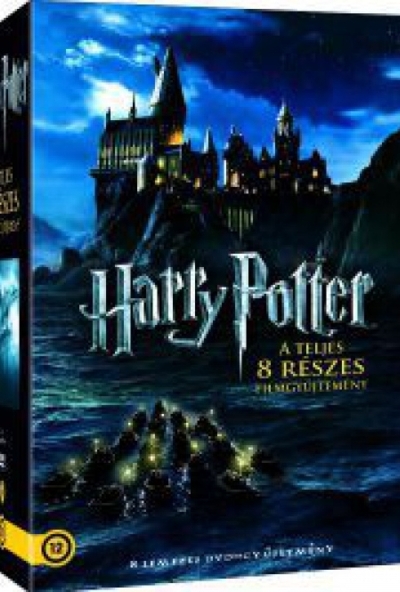 Harry Potter - A teljes sorozat (16 DVD) *Extra változat**Díszdobozos*  *Antikvár - Kiváló állapotú*
