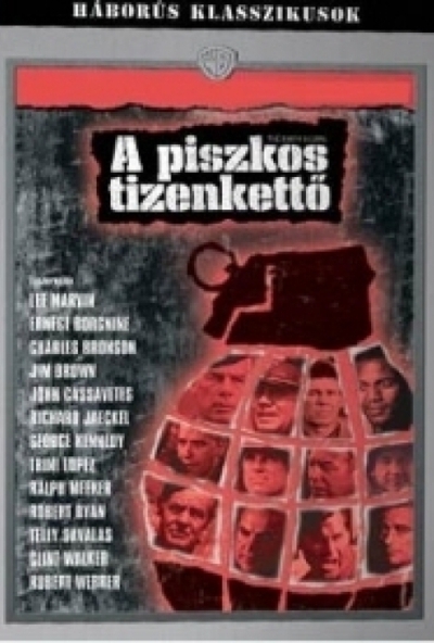 A piszkos tizenkettő (DVD) *Szinkronizált - Charles Bronson - Lee Marvin*  *Antikvár - Kiváló állapotú*