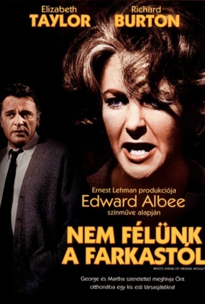 Nem félünk a farkatól!  (2 DVD)  *Magyar kiadás - Extra változat -  Elizabeth Taylor - Richard Burton* *Antikvár - Kiváló állapotú*