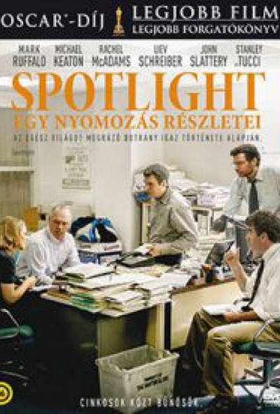 Spotlight: Egy nyomozás részletei (DVD) *Michael Keaton - Mark Ruffalo - Antikvár - Kiváló állapotú*