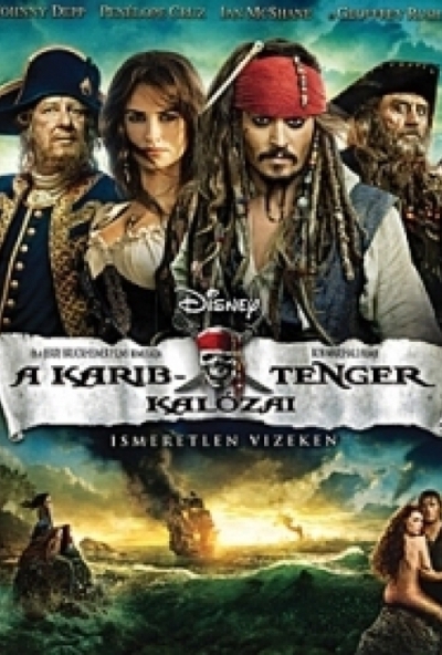 A Karib-tenger kalózai: Ismeretlen vizeken (DVD) *Antikvár - Kiváló állapotú* 