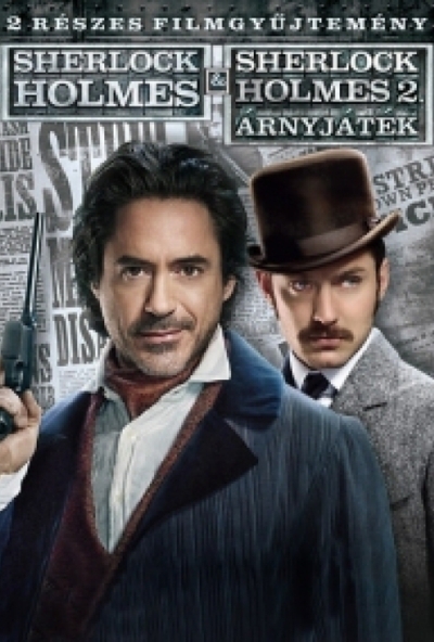 Sherlock Holmes 1-2 gyűjtemény (2 DVD) *Díszdobozos* *Antikvár - Kiváló állapotú*