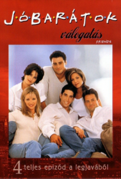 Jóbarátok válogatás - 2004 a Jóbarátok éve (DVD) *Antikvár - Kiváló állapotú - Coca-Cola* *Piros* 