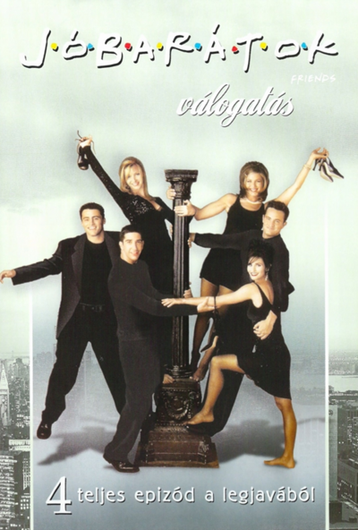 Jóbarátok válogatás - 2004 a Jóbarátok éve (DVD) *Coca-Cola Light* *Zöld* *Antikvár - Kiváló állapotú*