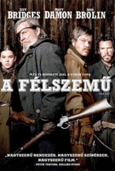 A félszemű (DVD) *Jeff Bridges - Matt Damon* *Antikvár - Kiváló állapotú*