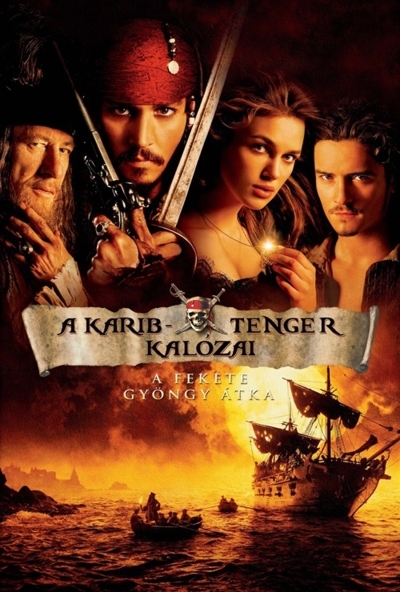 A Karib-tenger kalózai - A fekete gyöngy átka (2 DVD) *Johnny Depp - Antikvár  -Kiváló állapotú*