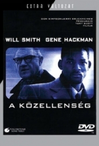 A közellenség (DVD)  *Szinkronizált - 1998 - Will Smith - Gene Hackman* *Antikvár - Kiváló állapotú*