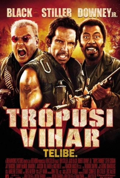 Trópusi vihar (DVD) (Szinkronizált) *Ben Stiller - Robert Downey Jr.* *Antikvár - Kiváló állapotú*