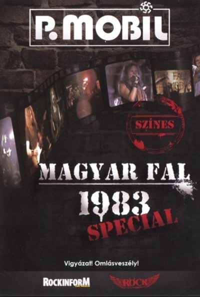 P. Mobil - Magyar fal 1983 - koncertfilm (DVD) *Antikvár - Kiváló állapotú* 