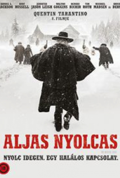 Aljas nyolcas (DVD) *Quentin Tarantino - Kurt Russell - Samuel L. Jackson - Antikvár - Kiváló állapotú*
