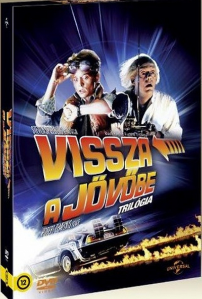 Vissza a jövőbe 1-3. trilógia (3 DVD) *Külön-külön tokban az 1,2,3 rész* *Antikvár - Kiváló állapotú* 
