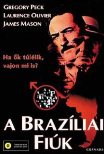 A brazíliai fiúk (DVD) *Gregory Peck - Antikvár - Lawrence Oliver -  Kiváló állapotú*